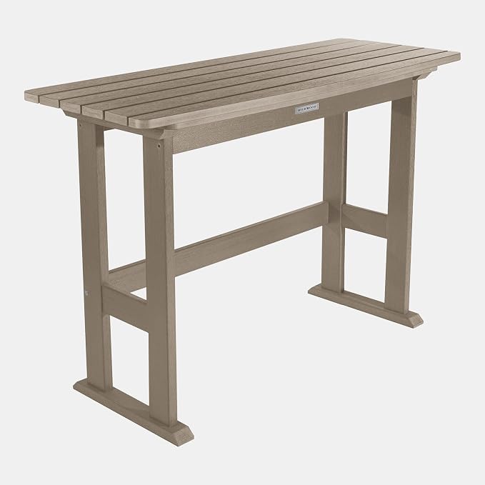 highwood Lehigh 6pc Counter Height Balcony Dining Set, Woodland Brown