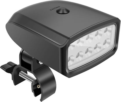 Grill Light with 10 Light Beads High Brightness BBQ Light Heat Resistant LED Grill Light Practical BBQ Grill Light for Outdoor Barbecue Picnic(1,Black)