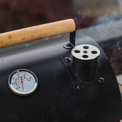 2.67 Inch Barbecue Grill Temperature Gauge for CharBroil 8566083 Pit BBQ Thermometer Fahrenheit and Heat Indicator for Meat Cooking, Stainless Steel Temp Gauge