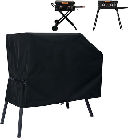 NOELIFE Grill Cover for Blackstone 22 inch Griddle with Hood and Stand, Waterproof Griddle Accessories for Blackstone 17 and 22 inch, Windproof and UV Resistant (Cover only)