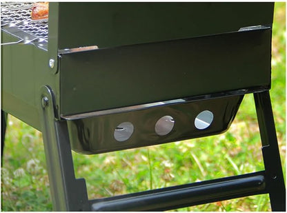 Outdoor Smokeless Barbecue Grill Rack For Home Folding Multifunctional Charcoal Stove