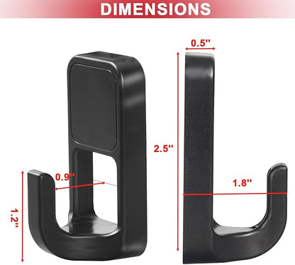 Magnetic Grill Hooks for Traeger BAC536, 6 Pack Smoke Magnet Tool Hooks Replacement for Traeger Pellet Grills Blackstone Pit Boss