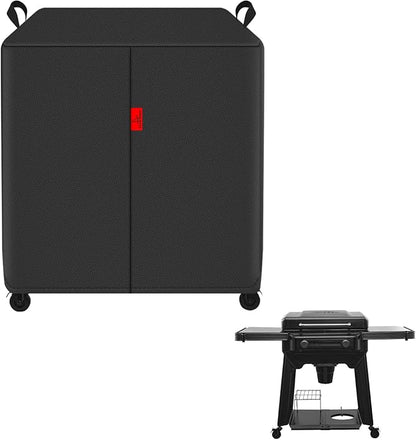 Grill Cover Fits Traeger Flatrock 2 Zone 26" Flat Top Griddle (TF2NN46DN),Outdoor Full-Length Heavy Duty Waterproof 600D BBQ Cover, Compared to Traeger BAC816 29.5" D x 29.5" L x 38" H