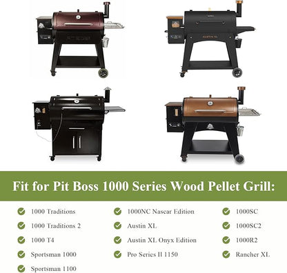 Utheer Warming Rack for Pit Boss Austin XL 1000 Series Pellet Grills, Fit Pit Boss Austin XL, Rancher XL 1000, Sportsman 1000, Pro Series II 1150, Stainless Steel Foldable Upper Grill Rack