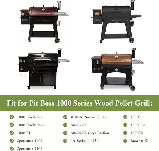Utheer Warming Rack for Pit Boss Austin XL 1000 Series Pellet Grills, Fit Pit Boss Austin XL, Rancher XL 1000, Sportsman 1000, Pro Series II 1150, Stainless Steel Foldable Upper Grill Rack