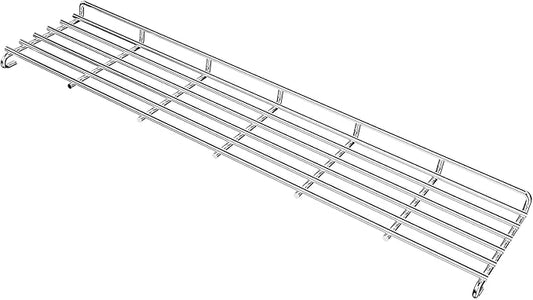 25.75"x6" Stainless Steel Warming Rack - 66044 Replacement Part for Weber Genesis II 300 Series (E310/E315/E320/E330/E335/S310/S320/S330)