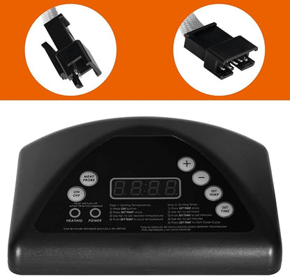 Digital Thermostat Controller Kit for Masterbuilt MB20070511/20071914/20071814 Electric Smoker