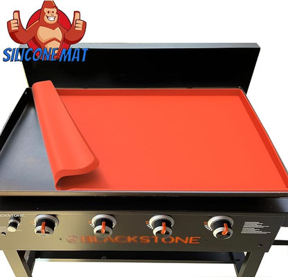 28" Silicone Mat for Blackstone Griddle Top, 100% Silicone Protective Mat Cover for Blackstone Grill