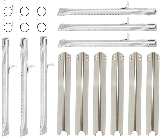 S994D1 (6-Pack) S140H1 (6-Pack) Stainless Steel Heat Plate and Burner for kenmore grill replacement parts for Brinkmann 810-6680-S