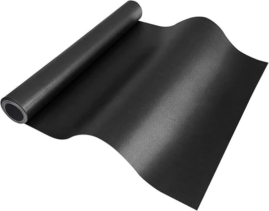 BBQ Grill Mat Roll, Cut to Size Grill Mats for Outdoor, Non-stick Accessories for Gas, Charcoal, Electric Grill, 15.75IN x 10 FT(Black)