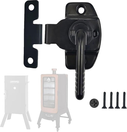 Smoker Door Latch for Pit Boss 1077, Replacement Parts Latch Kits for Pit Boss Pro Series II 4 / Pitboss PBV4PS2/10739 /Cuisinart/Masterbuilt Electric Smoker,pit boss pro series parts