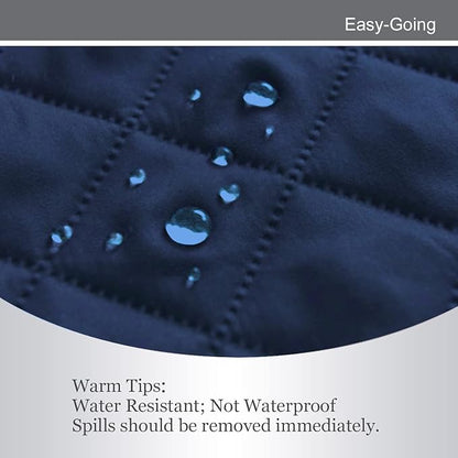 Easy-Going Chair Sofa Slipcover Reversible Sofa Cover Water Resistant Couch Cover Furniture Protector Cover with Elastic Straps for Pets Kids Children Dog Cat (Chair, Navy/Navy) | Machine Washable Slipcover For Dogs, Water Resistant Furniture Mat For L...