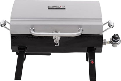 Charbroil 1-Burner Portable Gas Grill, Stainless Steel - 465640214