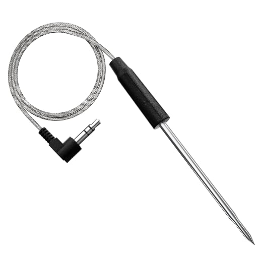 Smart Thermometer Probe for Ninja DG551, DG651 Foodi Smart XL 6-in-1 Indoor Grill with Air Fry, Replacement Meat Probe for Ninja Indoor Grill Accessories, 1 Pack