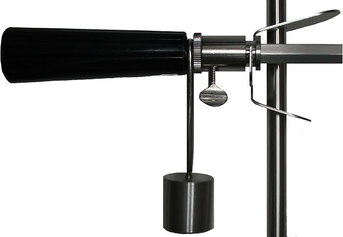 OneGrill Cordless Dual Post Open Fire Rotisserie System- 53 Inch Chrome (Chrome Motor)