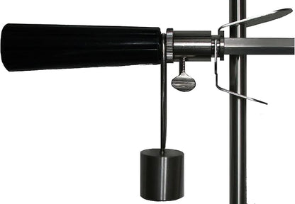 OneGrill Electric Dual Post Open Fire Rotisserie System- 45 Inch Chrome