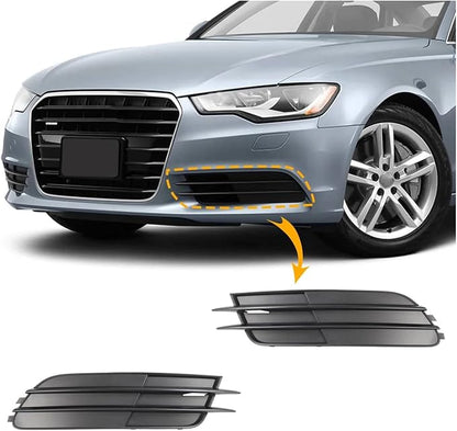 BEUTEE Fog Light Grill Cover Frame Lamp Shade Compatible with A6/A6 Accessories 2012 2013 2014 2015 4G0807681 4G0807682 (Size : Left Driver Side)