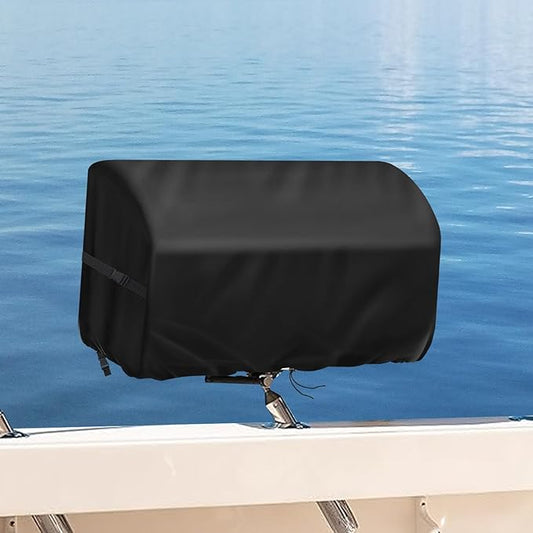 Boat Grill Cover for Magma Cabo Gas Grill, Waterproof Heavy Duty BBQ Covers for Magma ChefsMate Grill for Marine Grills Accessory Winterproof - 23" x14" x14"
