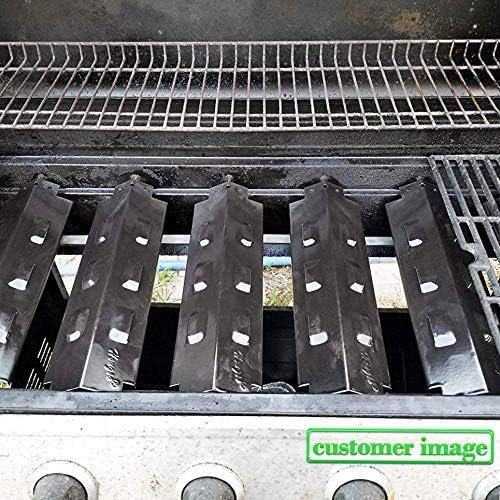 Hongso 14 5/8" x 4 1/4" Heat Plate Shield Replacement for Charbroil 463230515, 463230514, 463230513, 463230511, 463230512, 463239915, 463234511, 463234512, 463234513, 463226514 Gas Grill Models