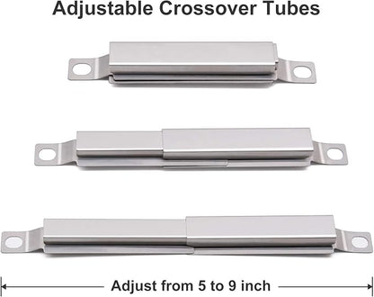 Criditpid Grill Replacement Parts Compatible for Kenmore 146.34611410 146.46372610 146.34461410 146.10016510 146.23678310 146.16142210 146.23673310 146.16198211 146.46366610, 146.34611410 Grill Parts