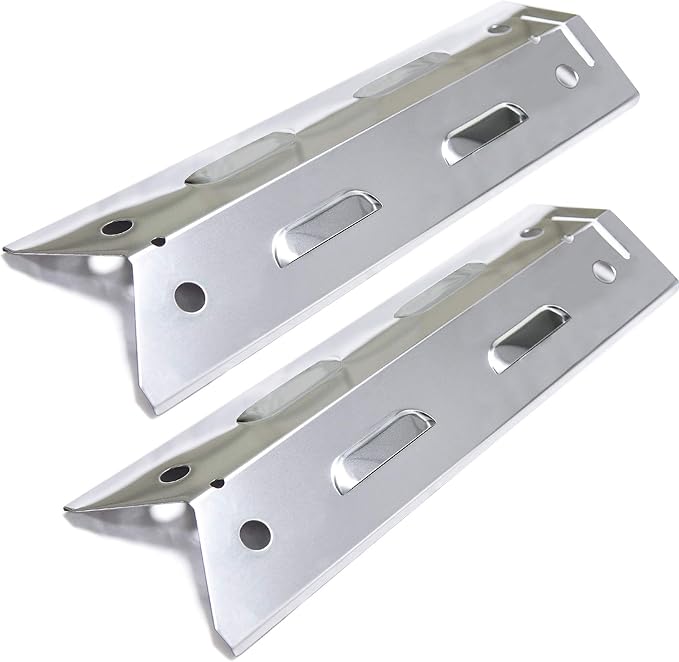 Grill Replacement Parts for Brinkman 810-4220-S, Stainless Steel Grill Pipe Burner, Heat Plate Tent Shield, Carryover Tube for Brinkmann 810-4220-S Grill, Brinkmann Grill Replacement Parts 810-4220-S