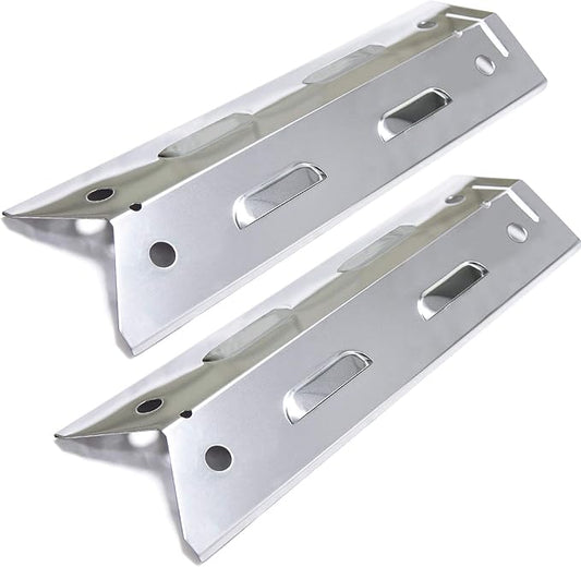Grill Replacement Parts for Brinkman 810-4220-S, Stainless Steel Grill Pipe Burner, Heat Plate Tent Shield, Carryover Tube for Brinkmann 810-4220-S Grill, Brinkmann Grill Replacement Parts 810-4220-S