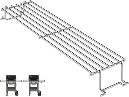 67026 Warming Rack for Weber GS4 Spirit 2 Grill Parts Spirit II E210 S210 E215 E220 S220, Replacement Parts for Weber Spirit II 2 Burner Grills Accessories with Up Front Control Stainless Steel