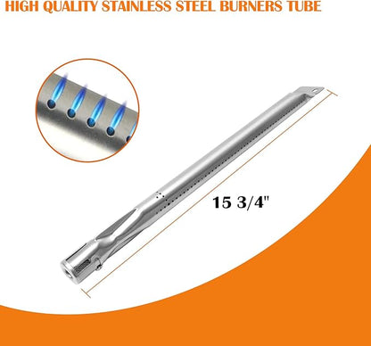 Grill Burner Tube Grill Replacement Kit for Summerset Sizzler Grill RCS 26" 32" 40",RCS JC26A RJC40A RJC32AL RJC40AL for Summerset Sizzler Grill 4 Burner Gas Grill Replacement Parts