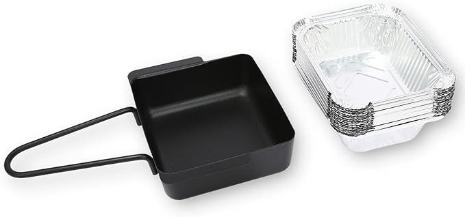 Grill Drip Pan for Nexgrill 720-0830H, 15-Pack Aluminum Foil Liners Grease Tray Replacement for Nexgrill 720-0888N 720-0925P 720-0896 720-08882A & Cuisinart CGG-7400