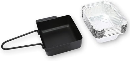 Grill Drip Pan for Nexgrill 720-0830H, 15-Pack Aluminum Foil Liners Grease Tray Replacement for Nexgrill 720-0888N 720-0925P 720-0896 720-08882A & Cuisinart CGG-7400
