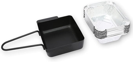 Grill Drip Pan for Nexgrill 720-0830H, 15-Pack Aluminum Foil Liners Grease Tray Replacement for Nexgrill 720-0888N 720-0925P 720-0896 720-08882A & Cuisinart CGG-7400