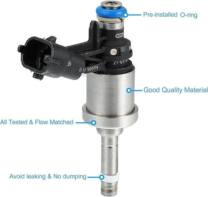 X AUTOHAUX 12638530 Fuel Injector Replacement for GMC Acadia 3.6L V6 2009-2011 for Cadillac CTS 3.6L V6 2008-2011 for Buick LaCrosse 3.6L V6 2010-2012