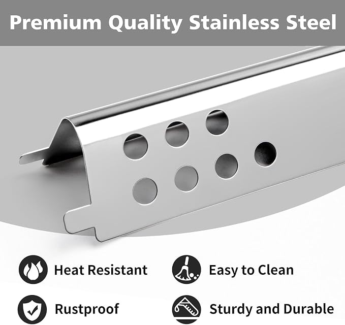 Grill Replacement Parts for Charbroil Performance 2 Burner Grill 463673519 463625217 463625219 463673517 463673017 463673617 463673019, 17.75" Burner Replacement Parts for Char-Broil Grill