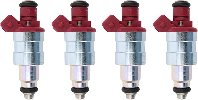 TRQ Fuel Injector Set | For 1991-1995 Jeep Cherokee 1991-1992 Comanche Wrangler