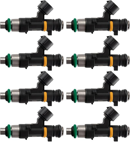 TRQ Fuel Injector Set | For 2005-2008 Infiniti FX35 2004-2007 G35 2006-2008 M35 2005-2006 Nissan 350Z Murano