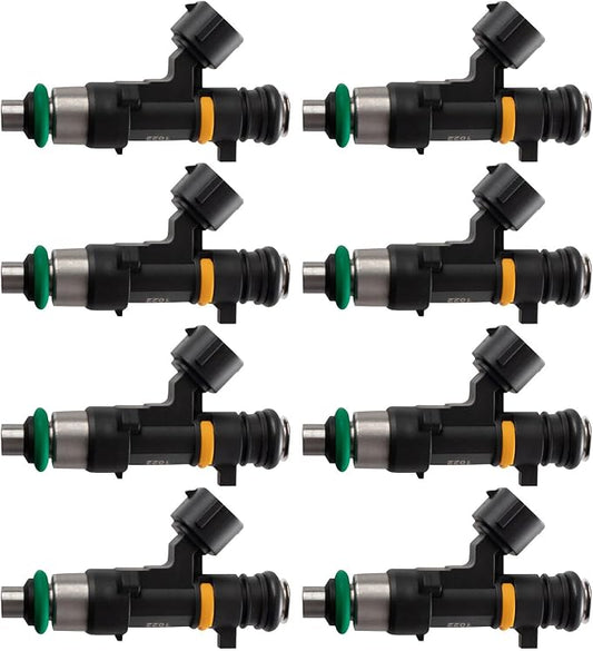 TRQ Fuel Injector Set | For 2005-2008 Infiniti FX35 2004-2007 G35 2006-2008 M35 2005-2006 Nissan 350Z Murano