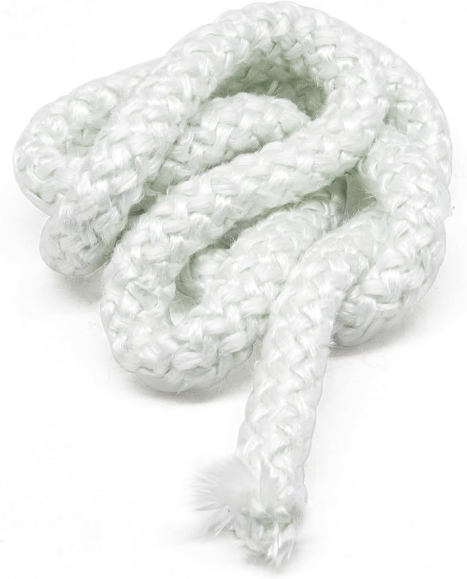 1-00-10000 Stove Door Gasket Rope for Harman P38 Pellet Stove Parts, Harman TL300 Wood Stoves and Legacy TLC 2000 Stoves, 3/4" x 5FT Fiberglass Seal Rope Gasket Replacement Harman Ash Door.
