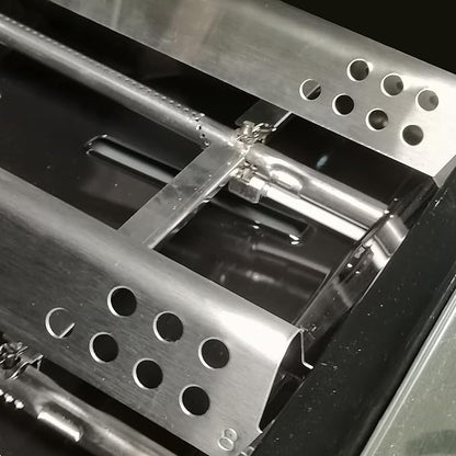 Uniflasy Grill Replacements for Charbroil Performance 2-Burner 463645015 463633316 463672016 463370719 463336016 463672216 463672419 463672019 Heat Plate Shield Grill Burner Igniter Crossover Tube
