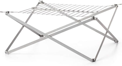 WOLF GRIZZLY GRILL, Compact Backpack Grill; The Perfect Over Fire Grill for Your Next Camping or Backyard Adventure