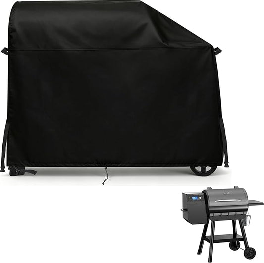 TheElves Outdoor Grill Covers Waterproof Heavy Duty for BLATOMIC 440A 450A Wood Pellet Grill & Feasto CG3019 30-Inch Charcoal Grills & recteq SmokeStone RT-480SS Pellet Grils - 48" W x 25" D x 40" H