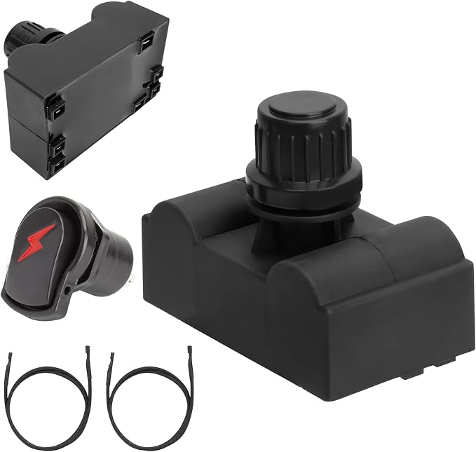 5-Outlets Grill Igniters Replacement Parts for Charbroil G515-0030-W2 DHLG-5A Ignitor Module Push Bottom Kit w/Wires for Charbroil Surefire Ignitior System Most Models