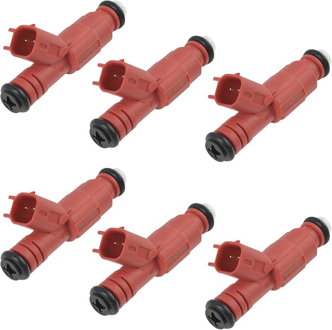TRQ Fuel Injector Set | For 2000-2003 Dodge Dakota 2000-2001 Ram 1500 1500 Van 2001 Ram 2500 Van
