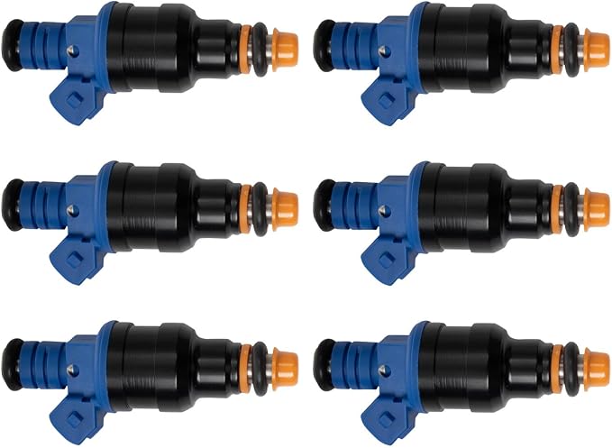 TRQ Fuel Injector Set | For 1994 Dodge B150 1995-1996 B1500 B250 B2500 1994-1996 Dakota Ram 1500