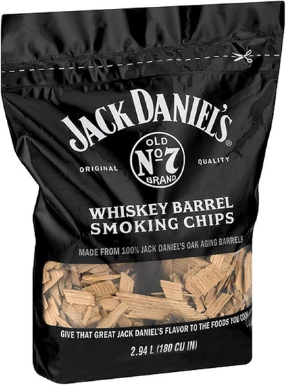 Jack Daniel's 01749 BBQ Smoking Chips, 1 pack, Black