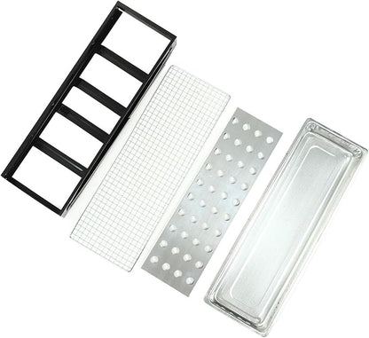 Portable Charcoal Grills, Stainless Steel Thicken Folding BBQ Charcoal Grill for Camping Picnics