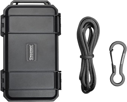 Harnds Waterproof Box Mini Hard Case Small Dry Box Waterproof Storage Case for Outdoor Sports Survival Equipment EDC Tools