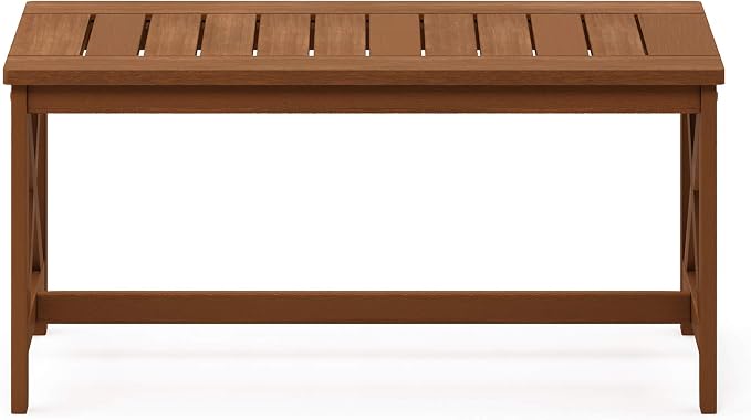 Furinno FG18111 Tioman Coffee Table, X-Leg, Natural