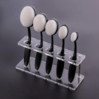 UNIMEIX 5 Pack Blending Brush for Card Making Crafting Ink Blender Brushes Set Tool Paper Background Brush Drawing Scrapbooking & Stamping Supplies (Black)