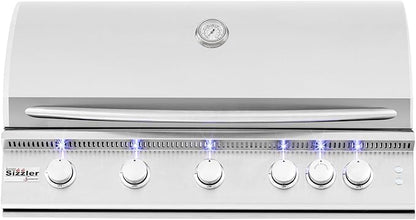 Summerset Sizzler Pro Series Built-In Gas Grill, 40-Inch, Propane