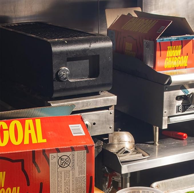 Thaan, Thai-Style Charcoal. 4-6 Hour Burn Time. Restaurant Grade Charcoal. Low Ash, No Smoke, High Heat. Up to 1200 Degrees. Binchotan Quality, Extruded Process. (5, Pounds)